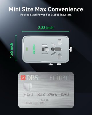 NUEVO! Adaptador Viaje Universal 75W
