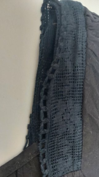 camisa negra estilo boho