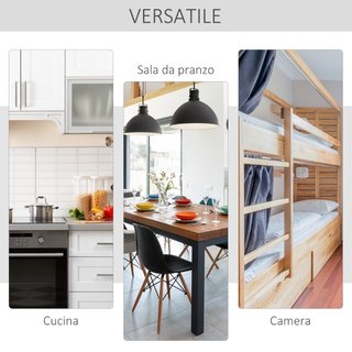 Tavolo da Pranzo Allungabile, Design Moderno, Tavo