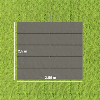Tettuccio di Ricambio per Gazebo 3x3 m con 10 Fori