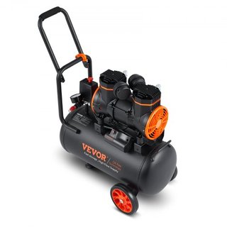 Compresor de Aire 23.8 L 1450W 3.35 CFM@ 90PSI 70 dB Ultra Silencioso Sin Aceite