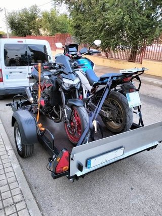 Nuevo: Remolque basculante moto y quad