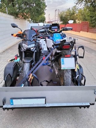 Nuevo: Remolque basculante moto y quad