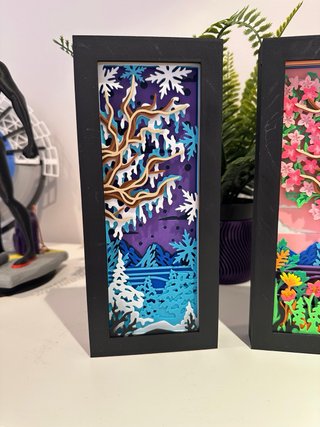 Colección de cuadros Las Cuatros Estaciones