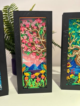 Colección de cuadros Las Cuatros Estaciones