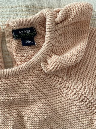Jersey rosa bebé talla 9 meses Kia i