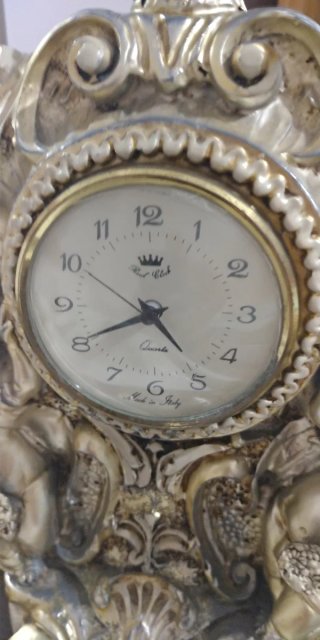 Orologio Capodimonte da tavolo raro