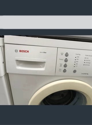 Lavadora Bosch 7kg 1000 RPM A+