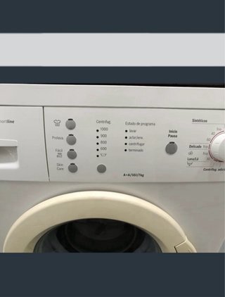 Lavadora Bosch 7kg 1000 RPM A+