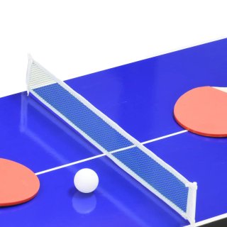 Mesa Multijuegos 4 en 1: Futbolín, Billar, Hockey