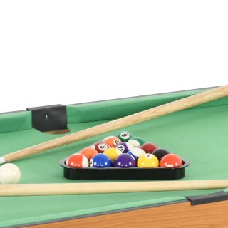 Mesa Multijuegos 4 en 1: Futbolín, Billar, Hockey