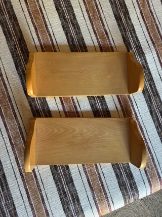 2 Estantes de Madera para Pared