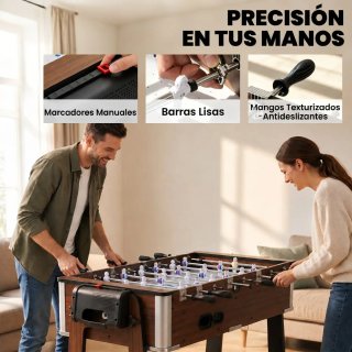 Mesa Multijuegos 3 en 1 con Ruedas