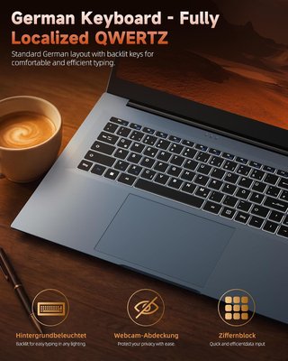 Ordenador portátil 18,5" 16GB RAM 256GB ROM NUEVO