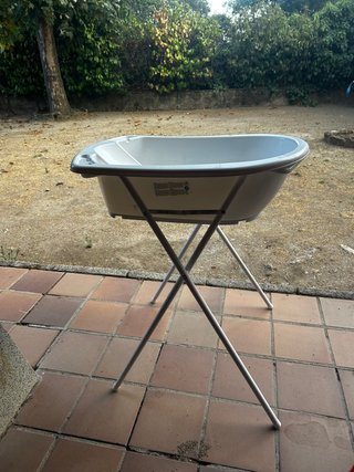Bañera para bebé con soporte
