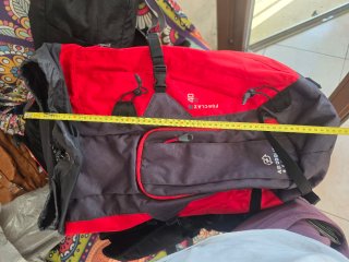Zaino Quechua Forclaz 40L Rosso