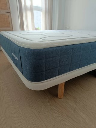 Colchón 150x200 + base tapizada | Maxcolchón 1 año