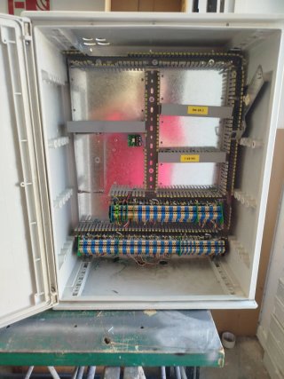 Armario eléctrico industrial