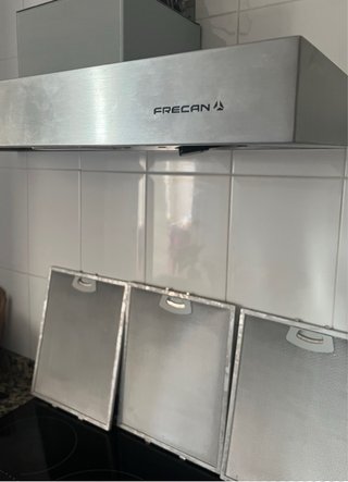 Campana extractora acero inoxidable 90 cm