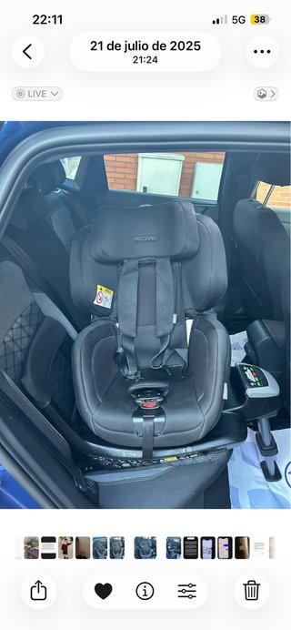 Sillita de coche Recaro Salia Isofix