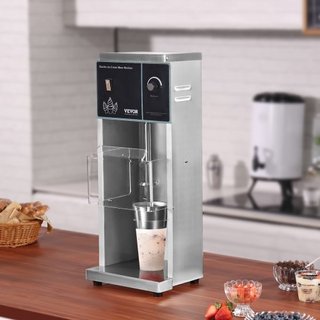Batidora de Helados, Mezclador de Helados de Alta Velocidad de 400W, Máquina de Batido de 4200RPM, Ajuste de Velocidad Sin Escalones, Batidora de Helados de Acero Inoxidable 304, 3 Tazas de Mano, ...