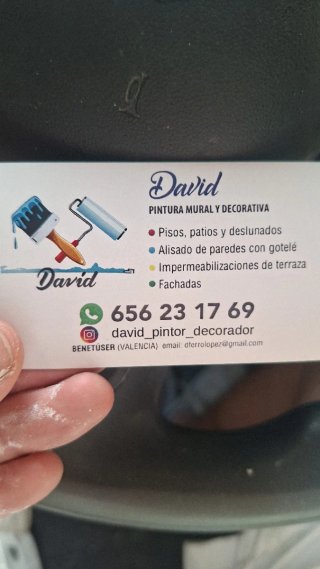 Servicios de pintura y decoración