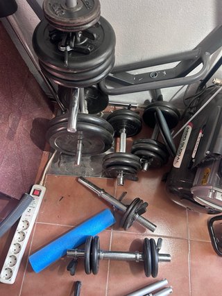 Kit Pesas Musculación Decathlon