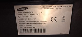 Televisor Samsung 26 pulgadas