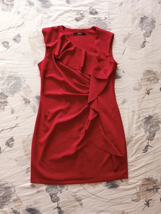Vestido tubo rojo Elara talla M