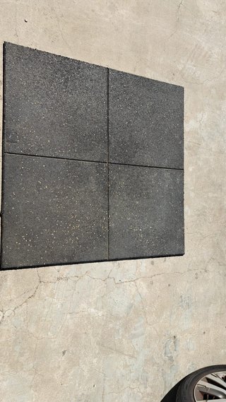 Suelo de caucho para gimnasio