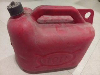 Garrafa Gasolina 10L Roja