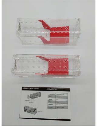 Roshield 2 X Trampas humanas para Ratones en Interiores y Exteriores - Trampa de plagas para atrapar Vivos. Amigable con Mascotas