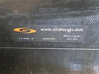 Piragua Elio K1 Sonic M Marathon  5,9 kg  2016