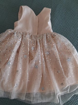 Vestido ceremonia niña lentejuelas