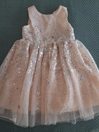 Vestido ceremonia niña lentejuelas