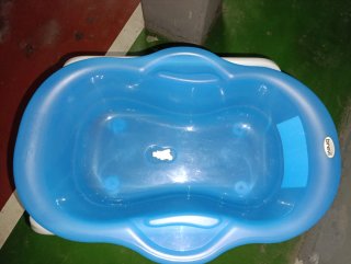Bañera bebé con patas