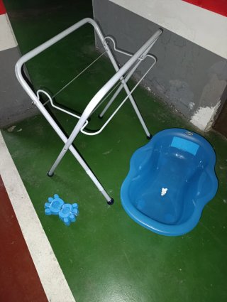 Bañera bebé con patas