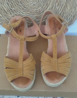 Sandalias cuña Mediterránea Talla 37