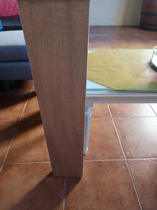 Tavolo in vetro moderno per ufficio