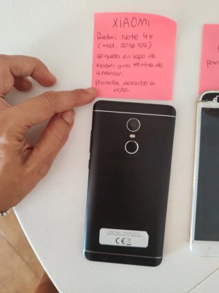 Lote 3 móviles Xiaomi y Wiko para reparar