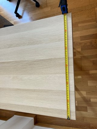 Mesa Escritorio Ikea Madera y Metal