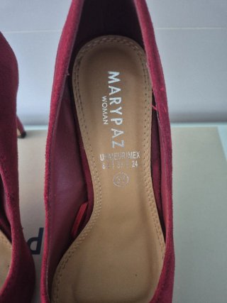 Zapatos de tacón MARYPAZ Burdeos talla 37