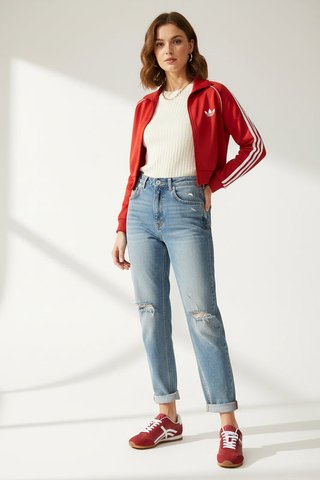 Zapatillas Adidas Retro Mujer Rojas
