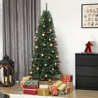 Albero di Natale 180 cm Illuminato con 250 Luci Bi
