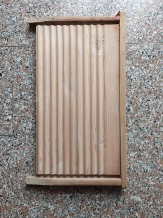 Accessorio lavabiancheria legno vintage collezione