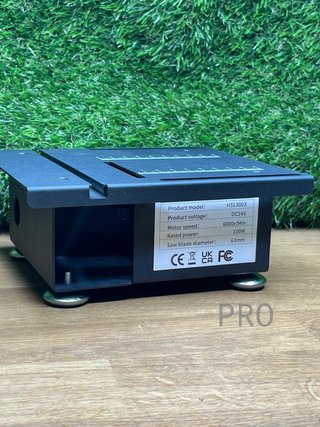 Mini sierra circular de mesa de 100W