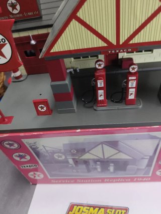 Scalextric Gasolinera Texaco OJO SIN COCHES