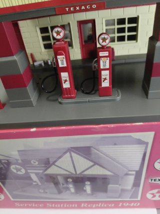 Scalextric Gasolinera Texaco OJO SIN COCHES