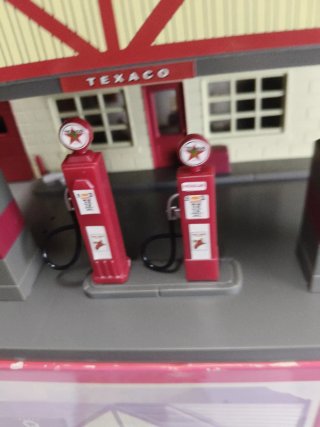 Scalextric Gasolinera Texaco OJO SIN COCHES