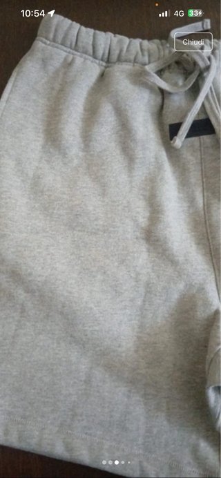 Pantaloncini Essentials Fear of God Grigio